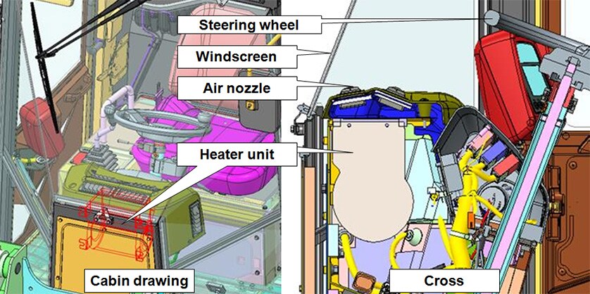 Layout Drawing for Heater Unit
