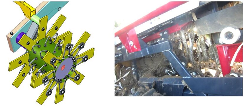 Fig. 8 Addition of Soil Removal Side Rubber