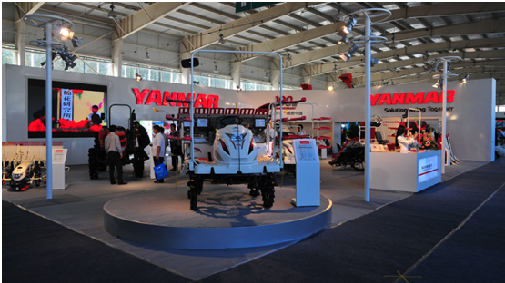 2013北大荒国际农机展 洋马展区