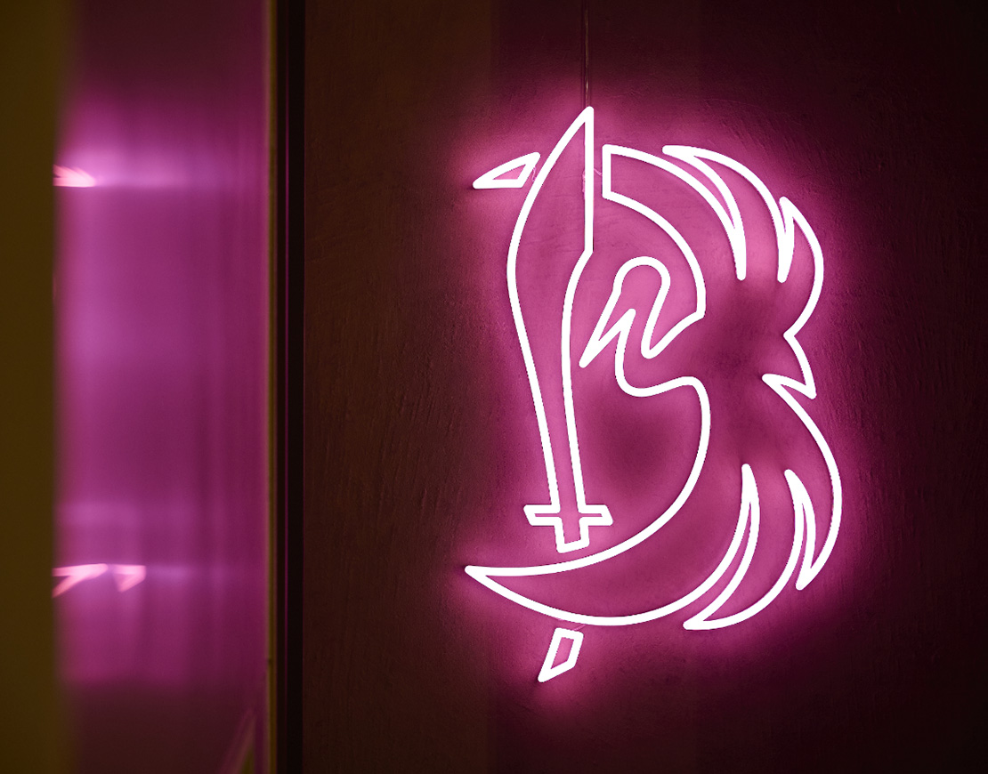 Neon sign