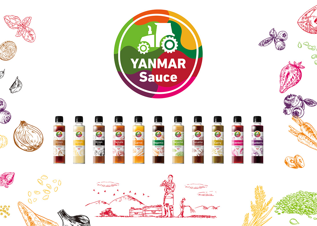 Yanmar Dressing Sauce Package Design
