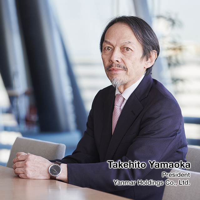 Takehito Yamaoka President Yanmar Holdings Co., Ltd.