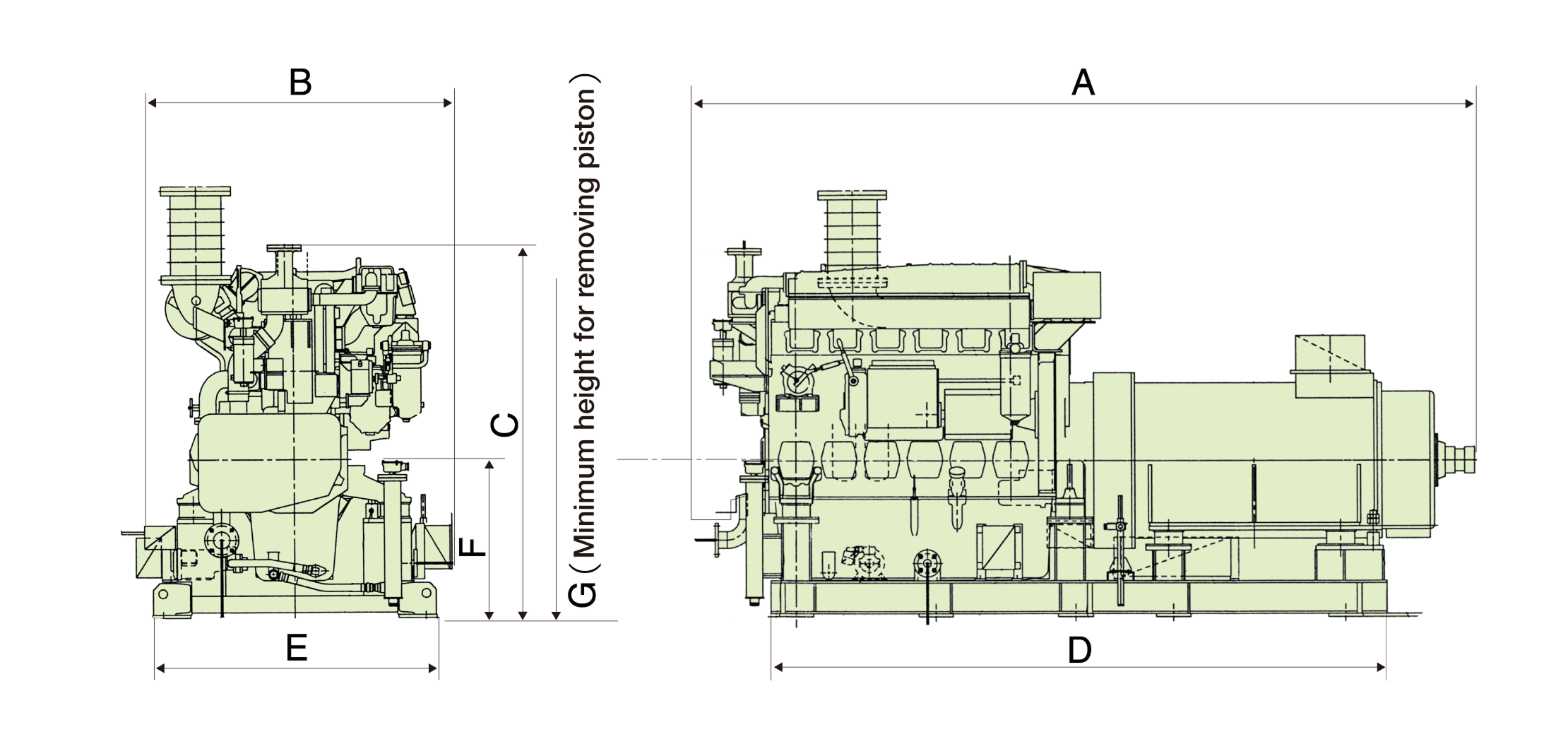 AY Series Dimensions